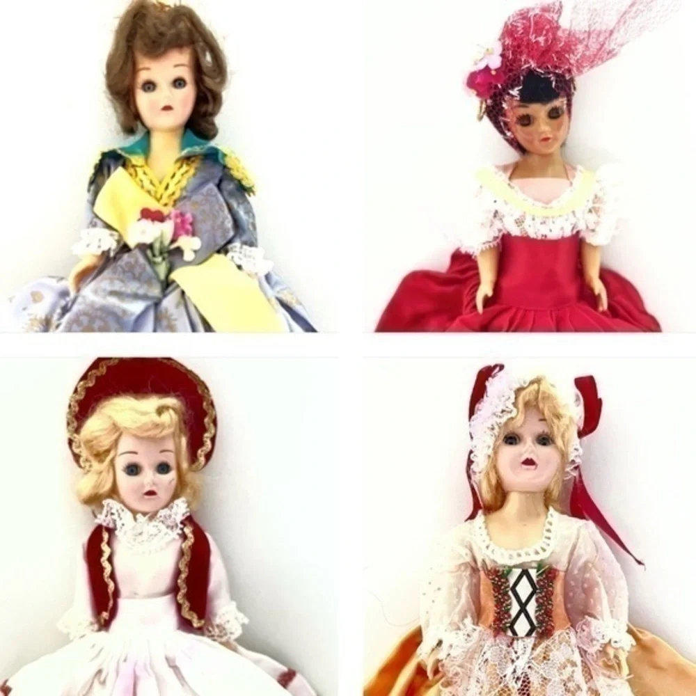 7! DOLLS! Vintage Dolls Of the World!